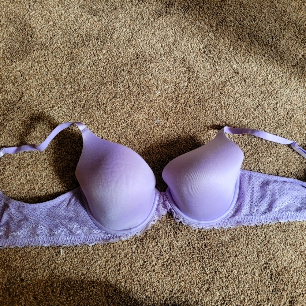 Aerie Purple Lace Bra 36C